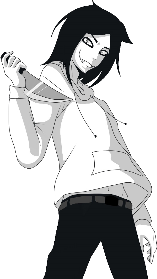 Jeff The Killer (619x1000), Png Download
