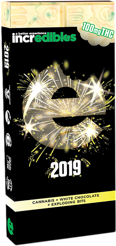 Incredibles 2019 New Year Bar - Fireworks (500x915), Png Download