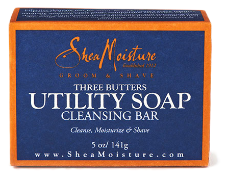 Shea Moisture Utility Soap - Shea Moisture - Three Butters Utility Soap Cleansing (642x965), Png Download