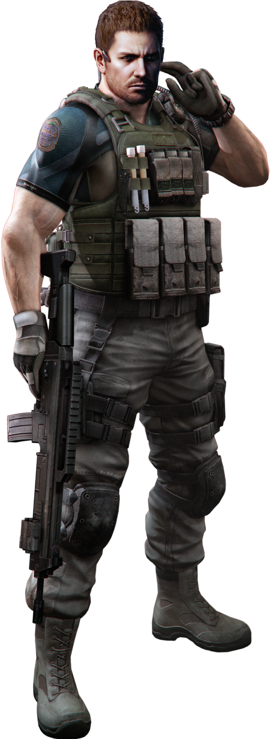 "i'll Make Everything Right Just You Wait And See " - Resident Evil 7 Chris Redfield (900x1507), Png Download