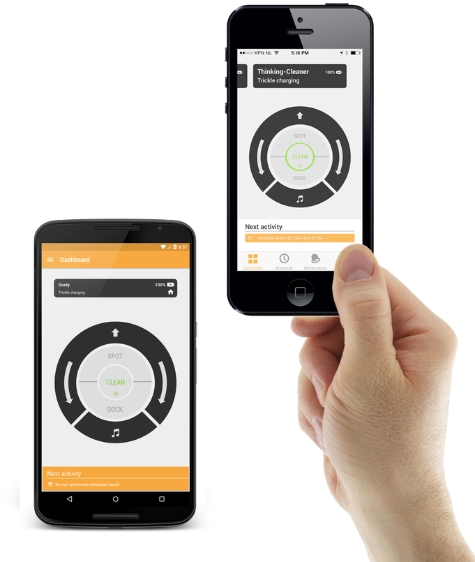 Kickstarter Thinking Cleaner For Roomba 7xx/8xx Models - Roomba Robot (680x832), Png Download