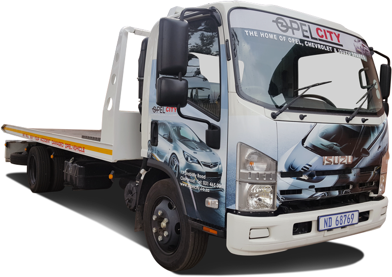 Tow Flatbed - Trailer Truck (1024x576), Png Download