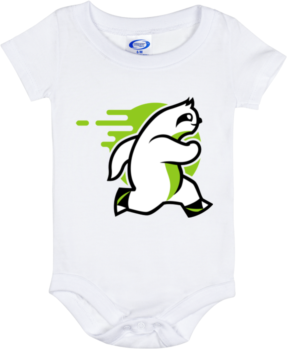 Baby Onesie 6 Month - Sloth (1155x1155), Png Download
