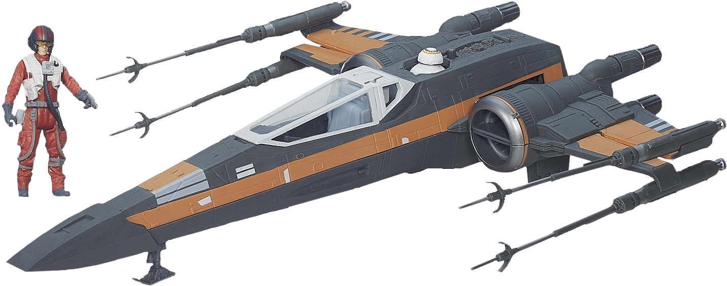 X-wing Fighter Vehicle - Poe Dameron X Wing Toys (1433x564), Png Download
