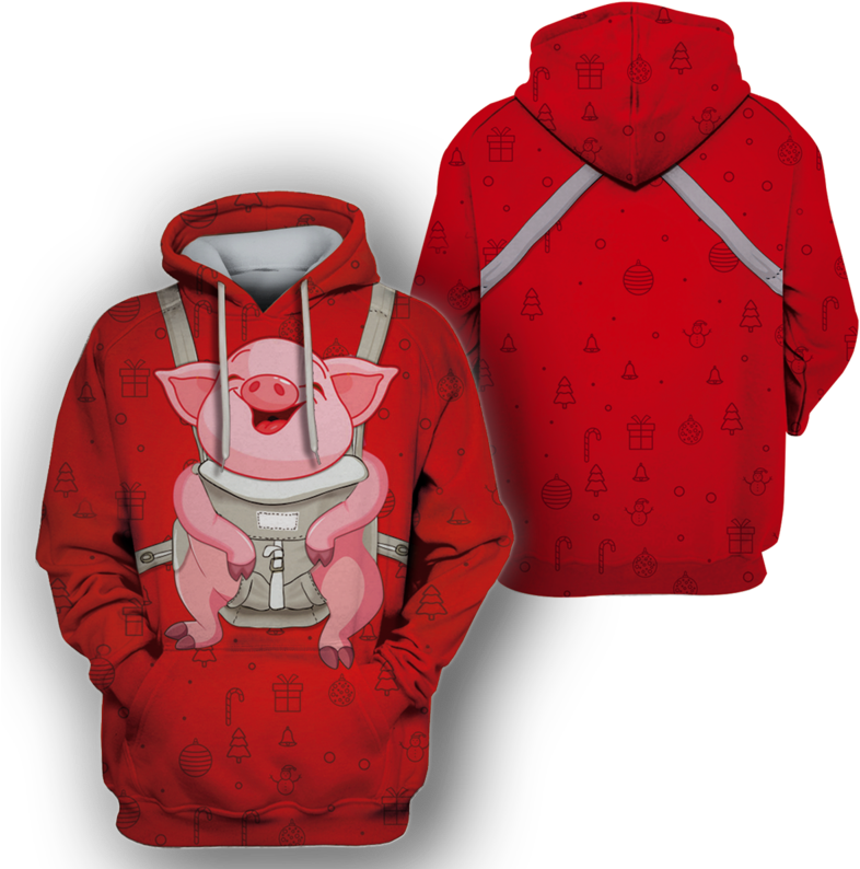 3d Baby Sloth On Christmas Full Print T Shirt - T-shirt (800x800), Png Download