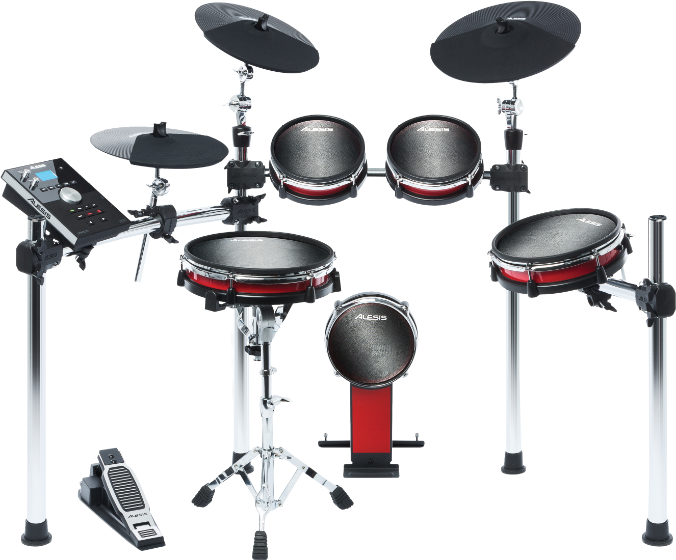 Alesis Crimson Mesh Drum Kit (1500x1200), Png Download