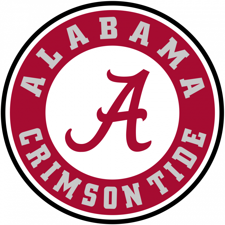 University Of Alabama Clipart Free Download Clip Art - Alabama Crimson Tide Logo (775x775), Png Download