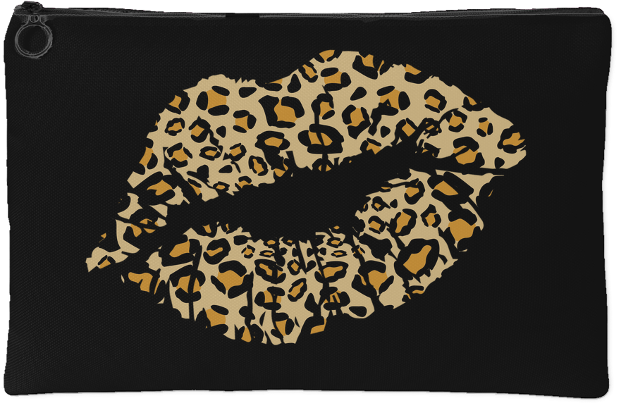 Leopard Lips Kiss Animal Print - Vinyl Boutique Shop Craft Adhesive Safari Animal Patterns (1024x1024), Png Download