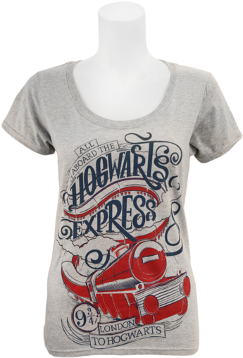 Hogwarts Express T Shirt (528x600), Png Download