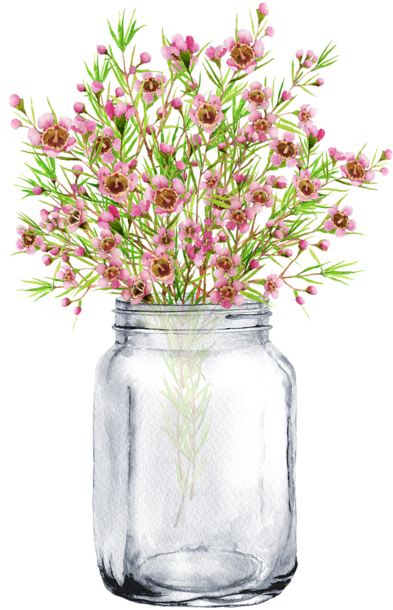 Wax Figure Flower Png (580x800), Png Download
