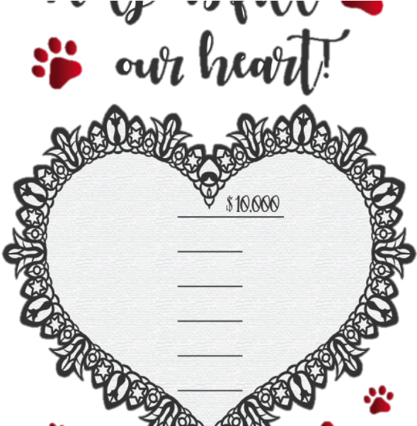 Fill Heart (600x600), Png Download