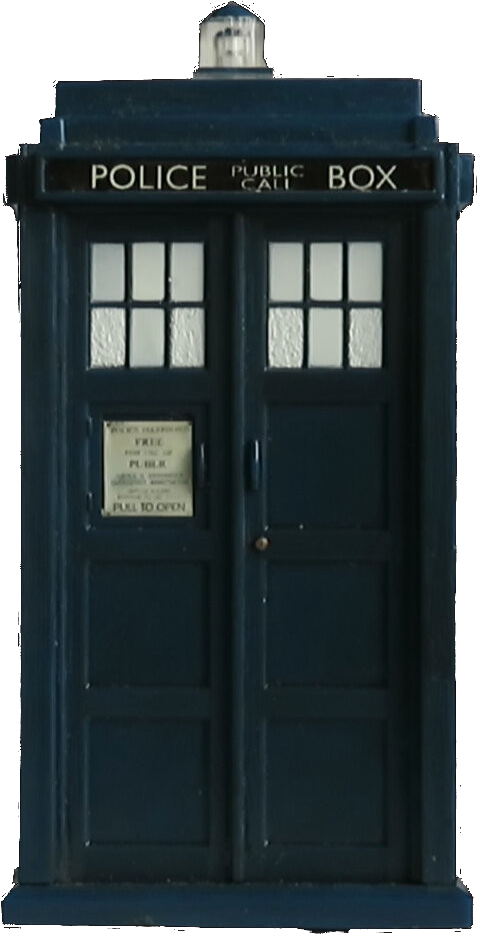1 - Clayton Hickman Tardis (549x996), Png Download