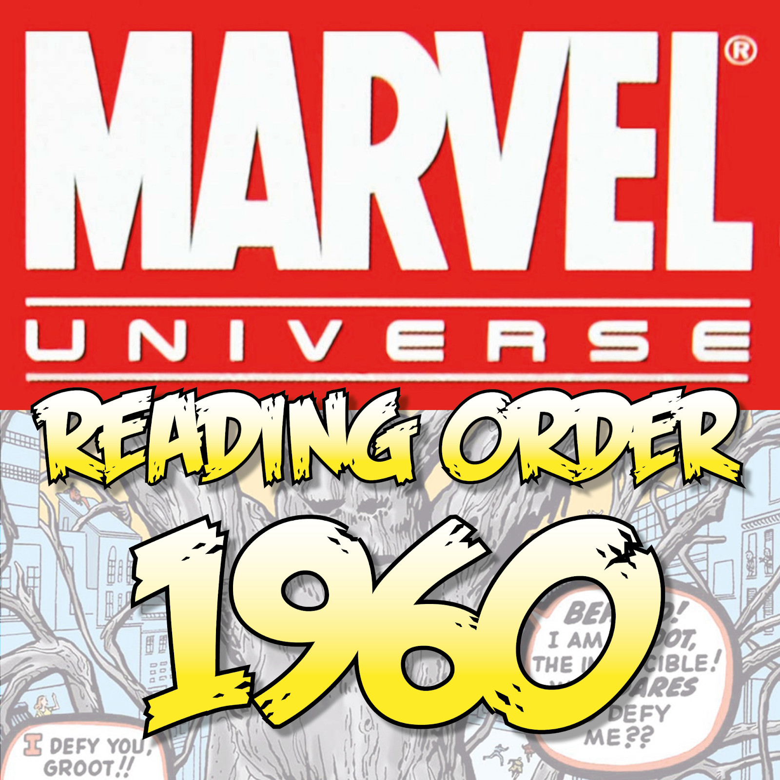 Beginning The Marvel Universe Reading Order, Highlighting (1600x1600), Png Download