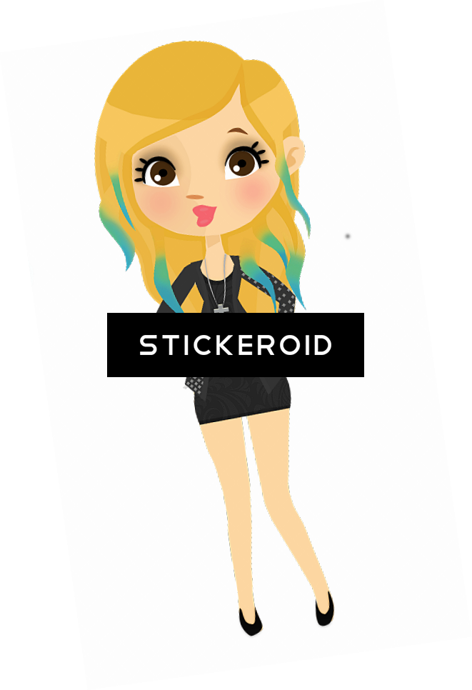 Barbie Doll - Cartoon (661x966), Png Download