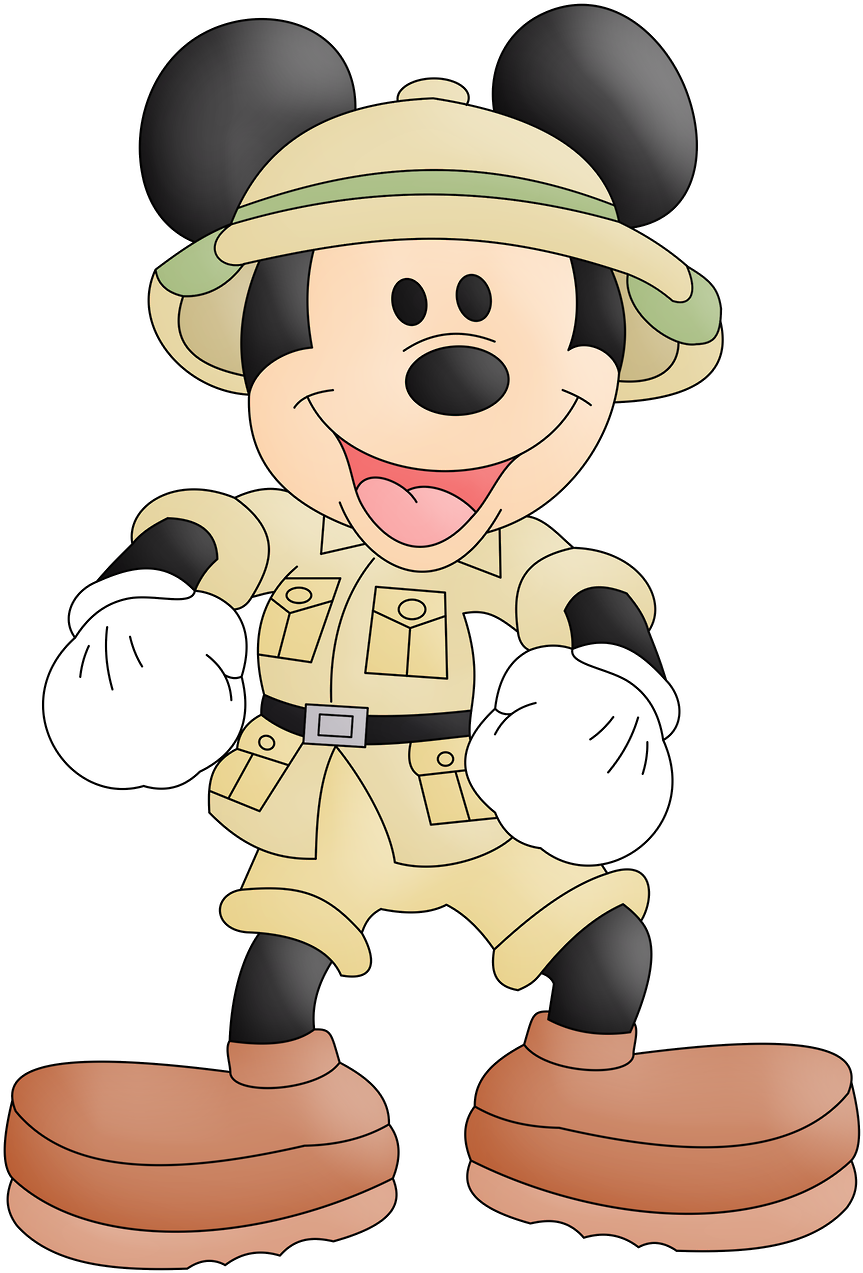 Clip Art - Mickey Mouse (900x1310), Png Download