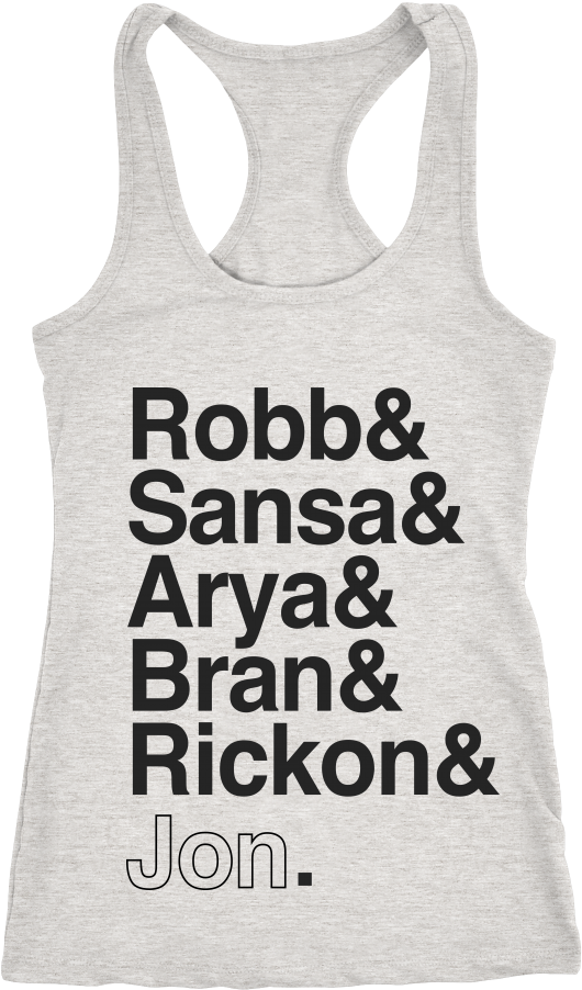 Stark Squad - Rickon Bran Arya Sansa Robb Jon Sweatshirt (1000x1000), Png Download