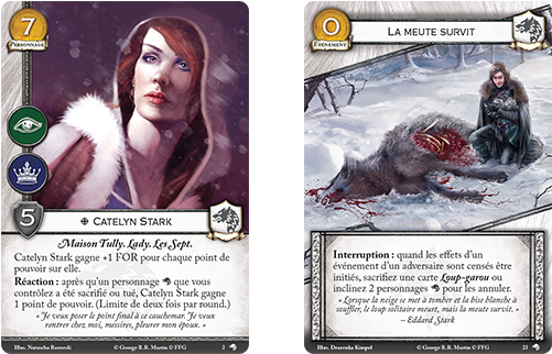 Dans Cette Nouvelle Extension, Vous Découvrirez De - Game Of Thrones The Card Game (second Edition) Wolves (880x372), Png Download
