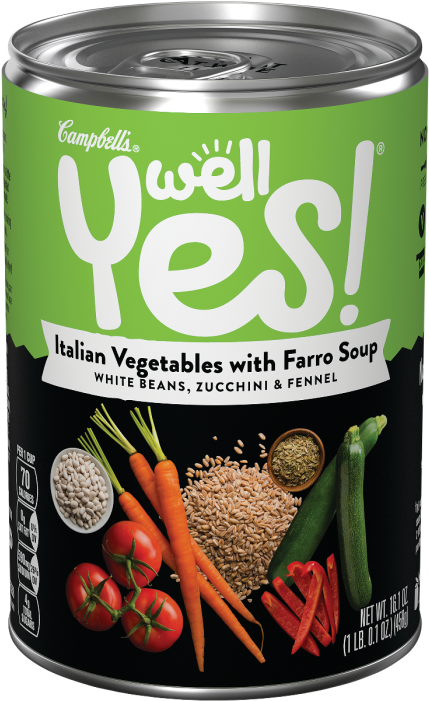 Italian Vegetables With Farro Soup - Well Yes Sweet Potato Corn Chowder (700x700), Png Download
