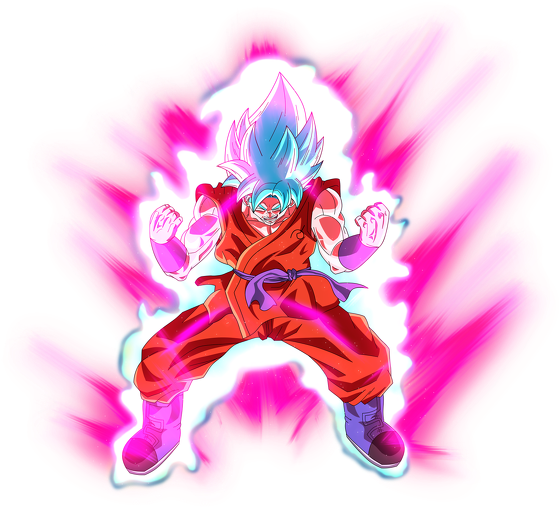 Goku Ssjblue Kaioken X10 Aura V2 By Eymsmiley-da02pez - Goku Super Saiyan Blue Kaioken X10 Art (594x594), Png Download