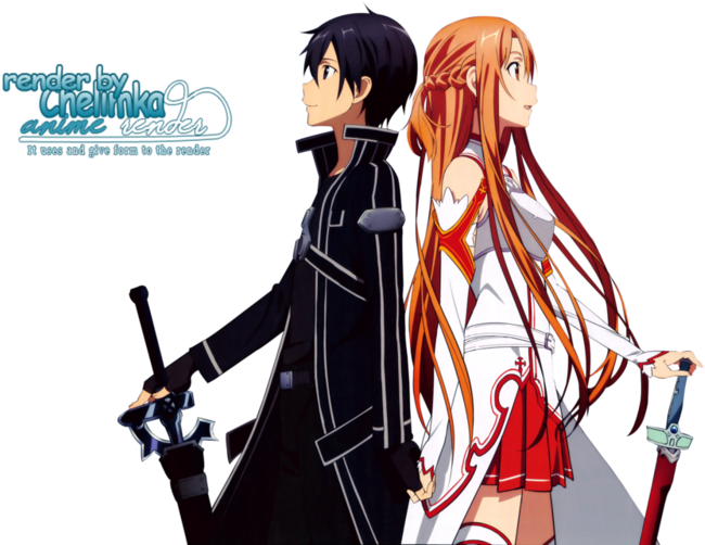 Sword Art Png Hd - Sword Art Online Render (800x501), Png Download