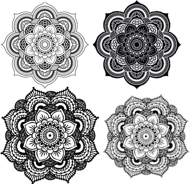 Mandala Colouring Pages For Adults (648x635), Png Download