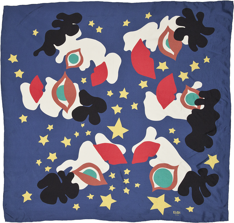 Narcissus - Scarf (1000x1000), Png Download