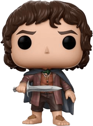 Lord Of The Rings - Frodo Baggins Funko Pop (709x709), Png Download