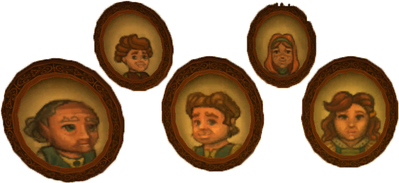 Bilbo's Family - Wood (900x550), Png Download