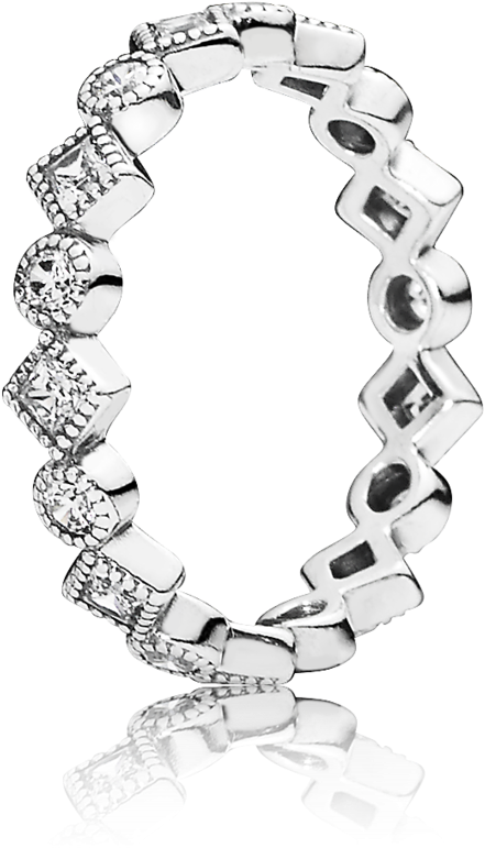 Alluring Brilliant Princess Ring - Alluring Princess Ring Pandora (1000x1000), Png Download