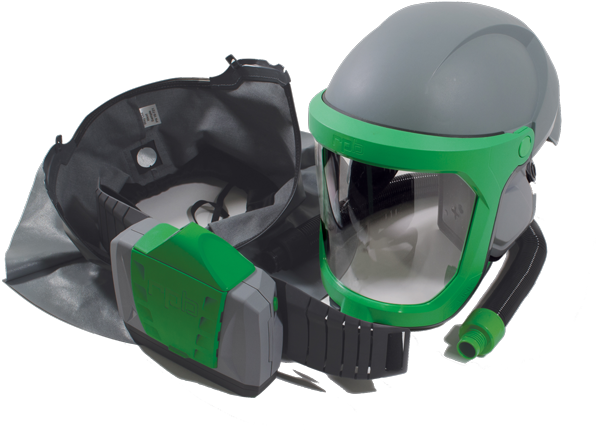 Rpb Z-link Welding/grinding Fr Respirator - Powered Air-purifying Respirator (660x480), Png Download