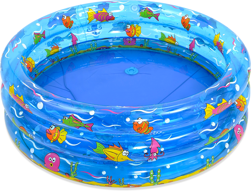 Outra Splash 3 Ring Pool, , Large - Outra Splash Basseng Med 3 Ringer Barn Outra Splash (1004x767), Png Download