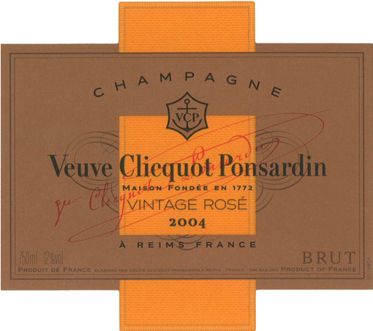 Closeveuve Clicquot Vintage Pink 2004 On Free Tasting - Veuve Clicquot Vintage Rosé 2004 750ml (640x480), Png Download
