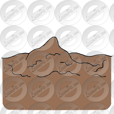 Mud Clipart Brown Color - Illustration (380x380), Png Download