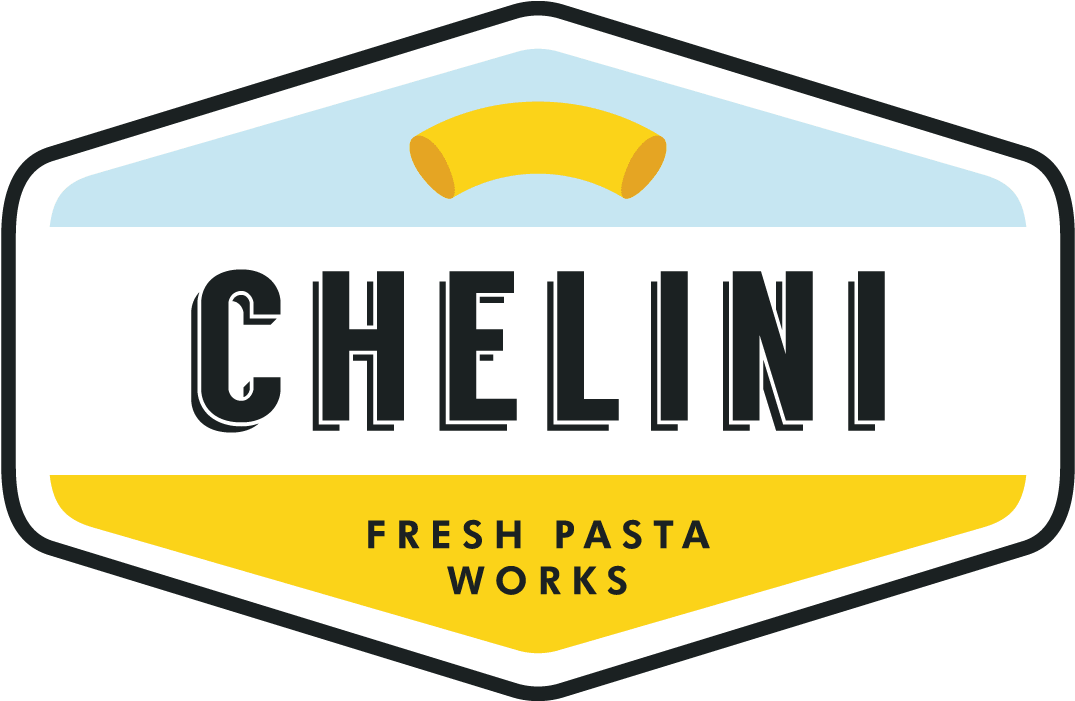 Chelini Pasta Logo - Graphic Design (2500x916), Png Download