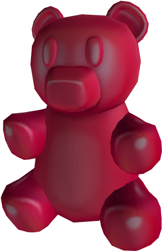 Gummy Bear Shoulder Friend - Gummy Bear (675x615), Png Download