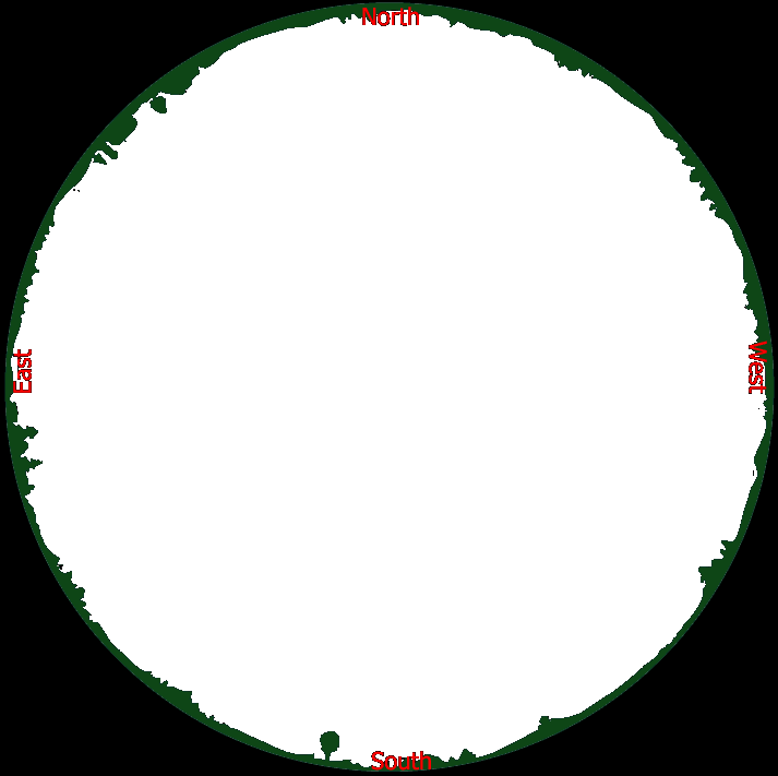 Sky Map For November - Institution (713x711), Png Download