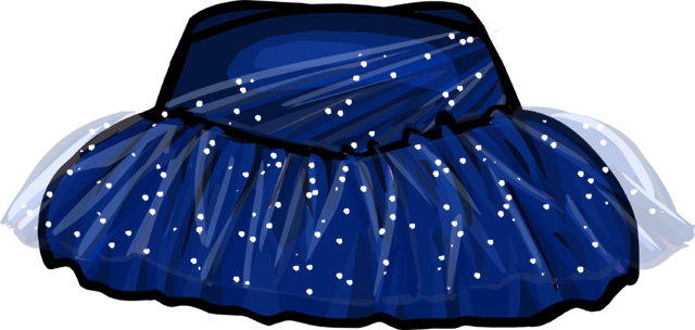 Night Sky Prom Dress Icon - Dress (640x304), Png Download