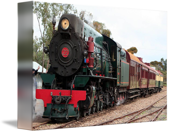 "pichi Richi Railway Steam Train Engine Locomotive" - I'm Just Loco: Pichi Richi Train Mug (650x506), Png Download