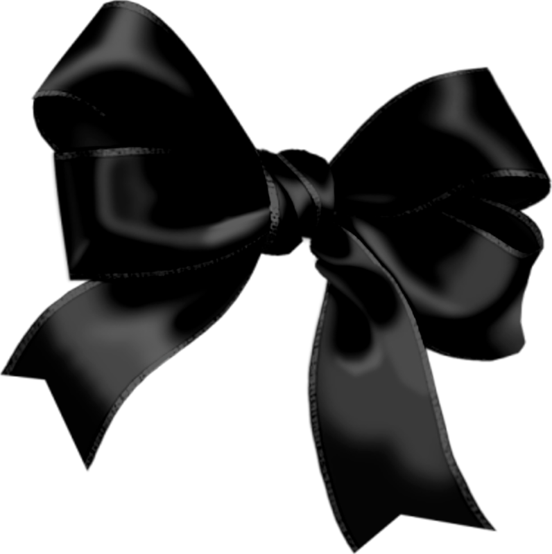 Black Bow Png Download - Black Bow Png (796x800), Png Download