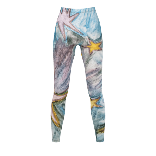 Night Sky Leggings - Leggings (600x600), Png Download