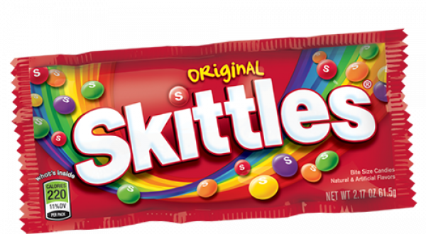 Skittles Transparent Original Jpg Freeuse Stock - Skittles Original (600x330), Png Download