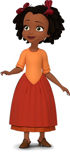 Black Best Friend - Nombre Personajes Princesa Sofia (243x529), Png Download
