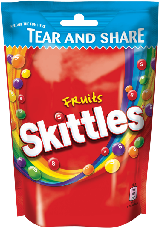 Skittles Fruits 174g - Skittles 174g (800x800), Png Download