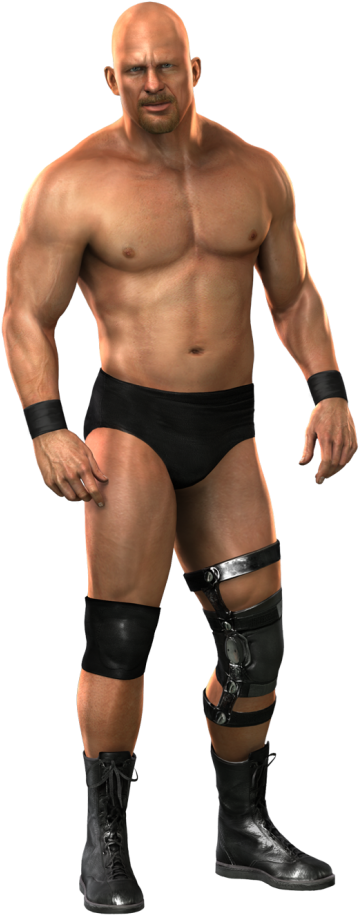 Svr2011 Render Steve Austin - Svr 2011 Steve Austin (475x949), Png Download