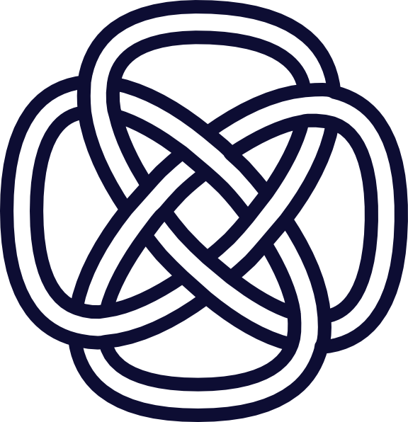 Angel Celtic Knot Clipart Clip Free Stock - Celtic Knot Clipart (576x596), Png Download