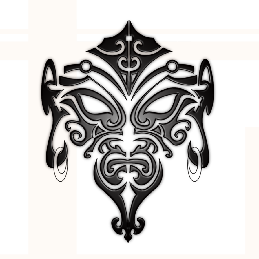 Image Detail For - Maori Face Tattoo Designs (894x894), Png Download