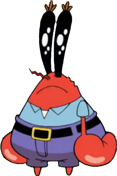 Krabs - Mr Krabs Transparent (506x780), Png Download