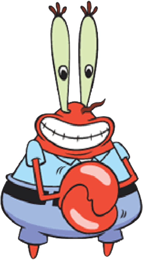 Krabs - Mr Krabs Png (603x1080), Png Download