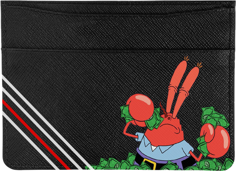 Krabs Card Holder - Birthday (900x801), Png Download