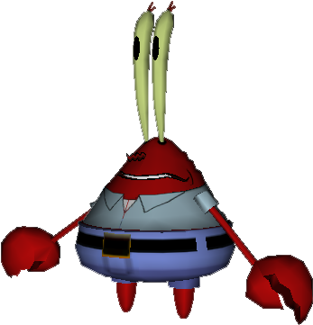 Krabs - Mr. Krabs (367x389), Png Download